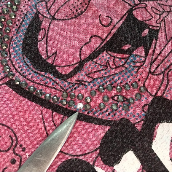 Ed Hardy Button Up SURF HARDY Mens Shirt***BLING & POP OF COLOR*** - Picture 10 of 13